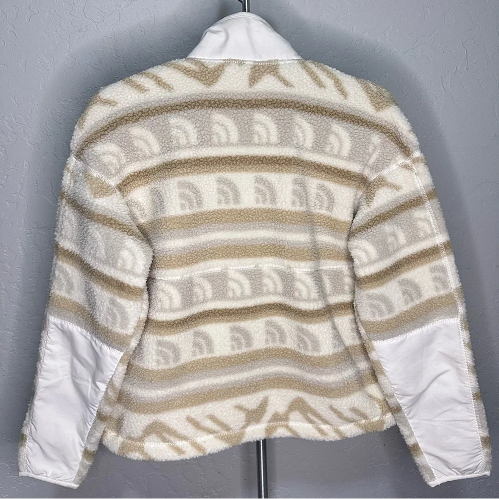 NWT TNF The North Face Women's Printed Cragmont Fleece 1/4 Snap PULLOVER XS - Picture 2 of 8